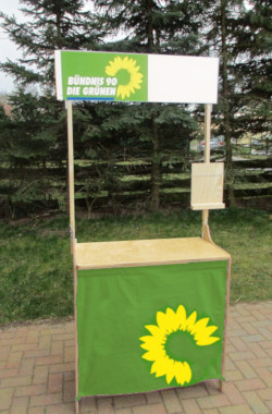 klipklap Indoor-Infostand GRÜNE